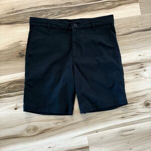 Outlier New Way Shorts Men's Size 31 Two-Way Stretch Drawstring Black U18